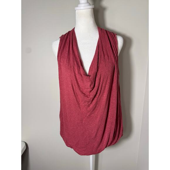 Anthropologie AKEMI + Kin Berry Cowl Neck Tank Top Size S - Picture 1 of 4